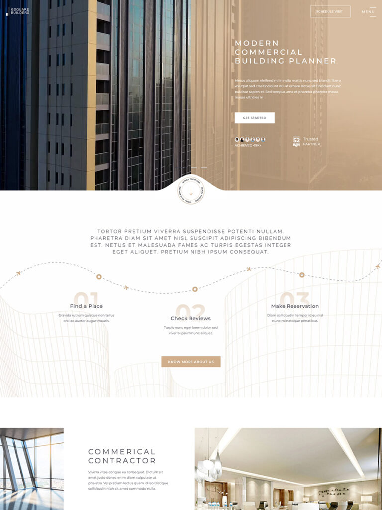 real estate web design