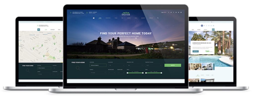 stunning web design for real estate websites